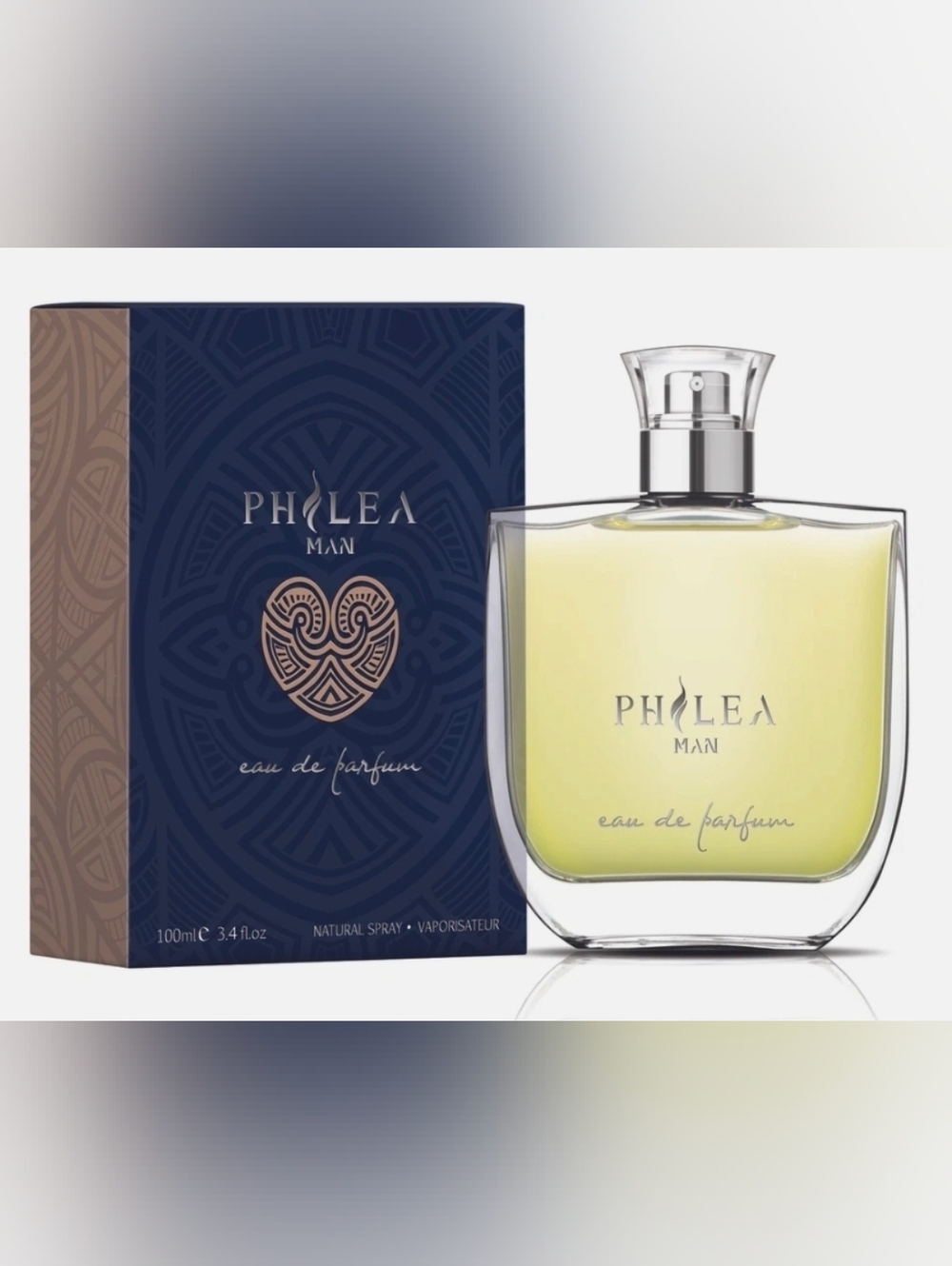Philea Man Eau de Parfum - Light Yellow Fragrance 3.4 oz